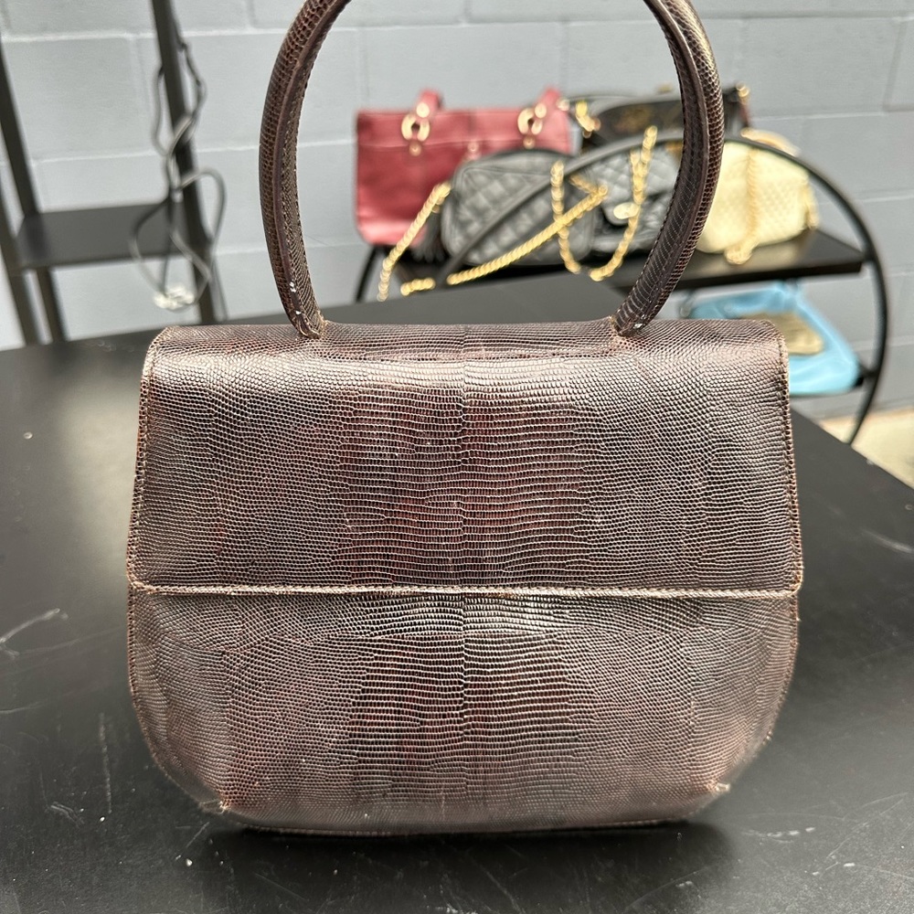 Vintage Salvatore Ferragamo Iconic Top Handle Handbag